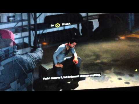 Watch dogs ending after ending shoot or walk away