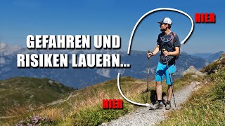 SPEEDHIKING & TRAILRUNNING: Das Risiko fehlender Ausrüstung im (Hoch)gebirge!