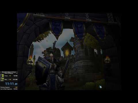 Warcraft III: RoC Speedrun Prologue Campaign (EotH) in 11:11