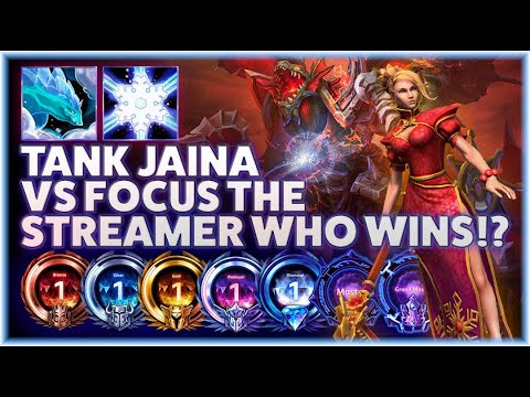 Jaina Water Elemental - TANK JAINA VS FOCUS THE STREAMER WHO WINS!? - B2GM Season 1 2024