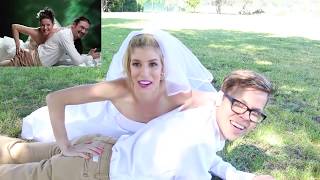 RECREATING CRINGY WEDDING PHOTOS!