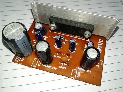 How to build good quality 12 Volt amplifier Using LA-4508 IC (Trying To Make)