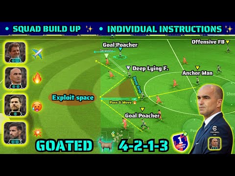 New META 4-2-1-3 🎯 Best Long Ball Counter Setup In eFootball 2026 🔥 | Long Ball Counter Best Tactics