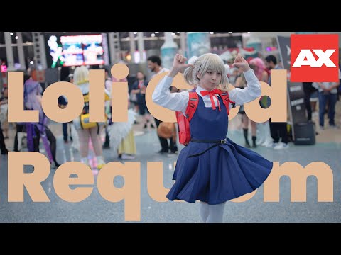 "Shukusei!! Loli God Requiem" Shigure Ui Cosplayer hamu Dance Performance in Anime Expo 2024