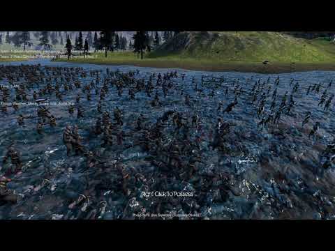 250 Elven Huntress vs 30,000 Nazi Zombies