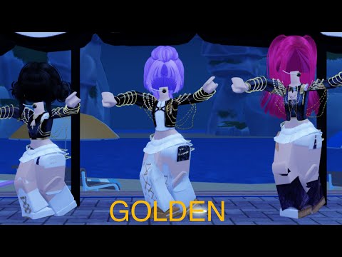 Roblox RH Dance Studio [K-POP Demon Hunters] (Golden)