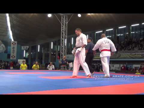 Open EC 2014, 1st round Daniel Bukowy (Poland) - Andrew Ramsey (Great Britain, aka)