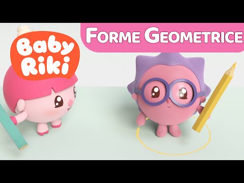 BabyRiki învață formele geometrice ⬜ Desene animate educative pentru copii | BabyRiki RO