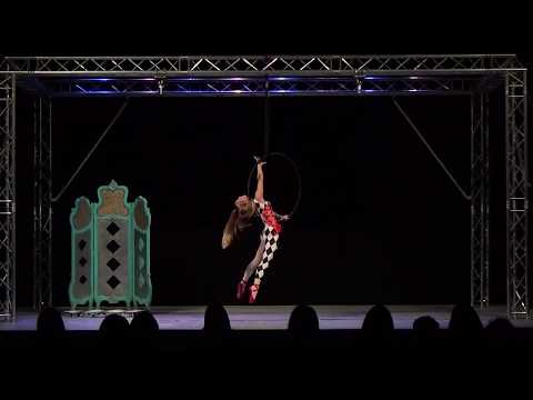 Lilly Barnes - Solent Pole & Hoop Competition - Youth Hoop 3rd Place