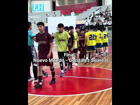 Final Intercolegial de Fútbol Sala categoría Intermedia en #ambato #tungurahua #ecuador #2026