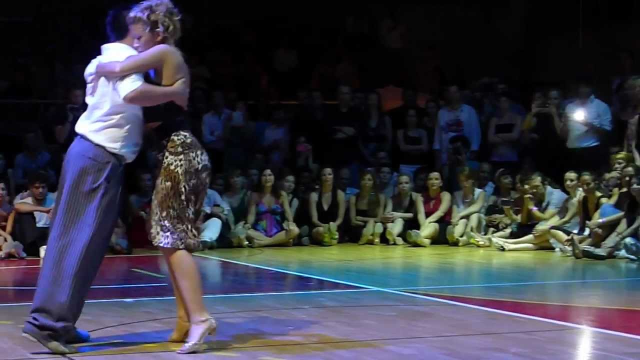 Noelia Hurtado & Carlitos Espinoza at the Mediterranean Summer Tango Fest, Porec - Tango