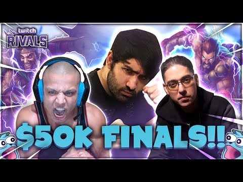 EPIC $50k TWITCH RIVALS FINALS W/ TYLER1 vs TRICK2G! 💰| Voyboy