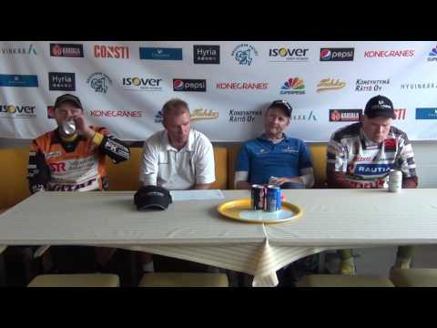 31.7.2016 Hyvinkään Tahko - Kouvolan Pallonlyöjät, lehdistötilaisuus