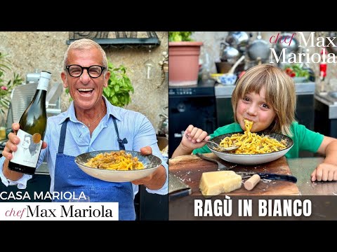 FETTUCCINE CON RAGÙ BIANCO (Come si Faceva Una Volta) Ricetta di Chef Max Mariola
