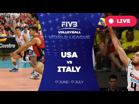 United States v Italy - Group 1: 2016 FIVB Volleyball World League