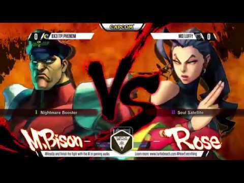 USFIV - Phenom [M. Bison] x Luffy [Rose] - DreamHack 2015 - Losers Finals