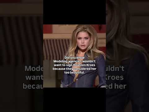 They said she was too beautiful to book.🫢Doutzen Kroes #fashion #model