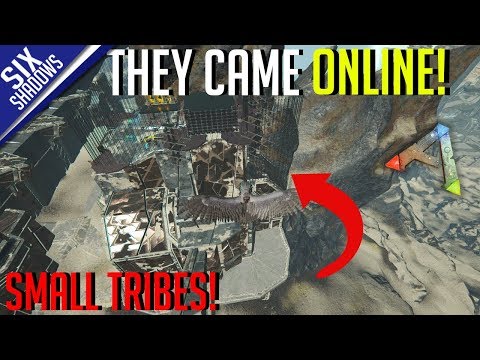THEY LOGGED IN MID RAID! | Small Tribes - Ark: Survival Evolved
