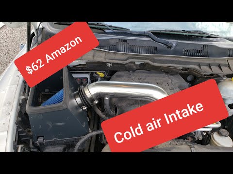 $62 Amazon Cold Air intake Ram 1500 5.7 Hemi