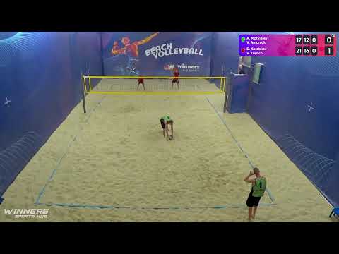 21:00 A.Matvieiev / V.Antoniuk  - D.Korobkov / V.Kushch|Winners Beach Volleyball
