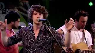 The Kooks - Down (Acoustic) @ 3 On Stage / Pinkpop 2014