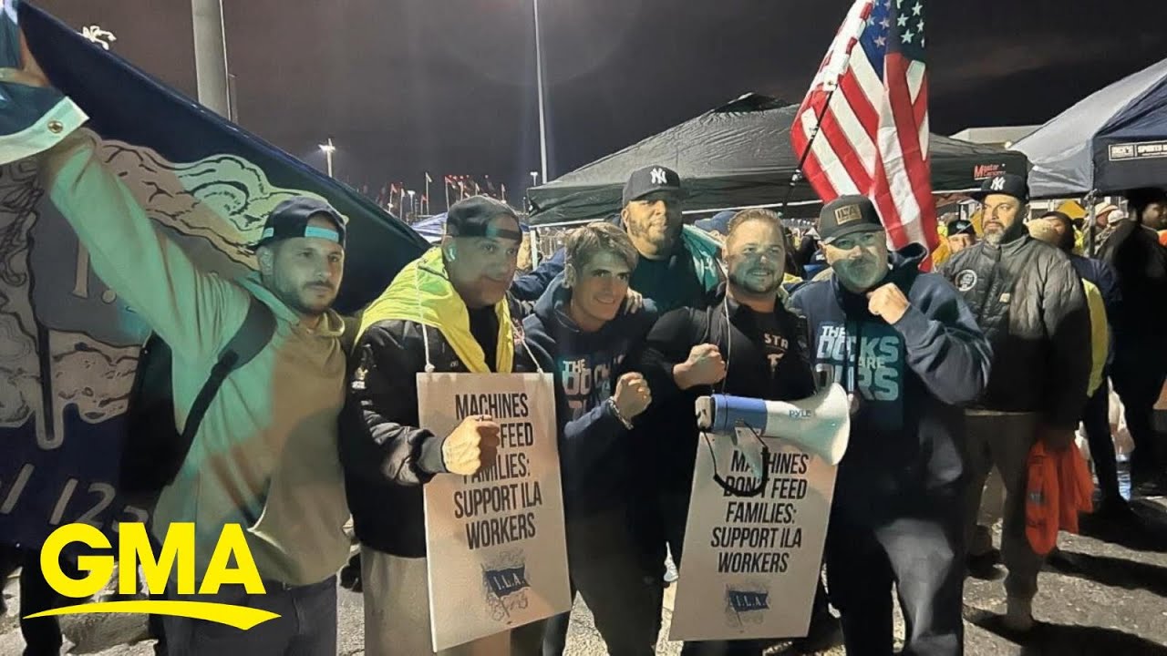 Dockworkers across the country go on strike