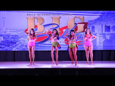Melómano Ladies Team Performance at BIG Salsa Festival 2018