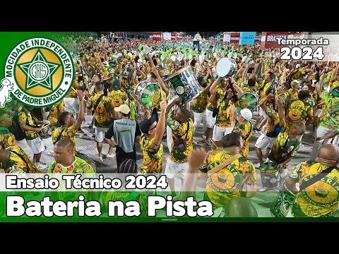Mocidade 2024 | Pista - Ensaio Técnico 1 | Samba ao vivo - #ET24