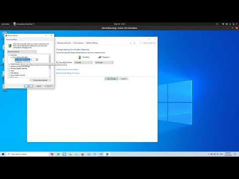 change sleep and power settings on Windows 10