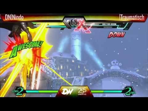 [UMVC3] Traumatisch (X-23/Dorm/Wes) vs DN|Nindo(Mag/Dorm/Doom) - Winners Final DF7