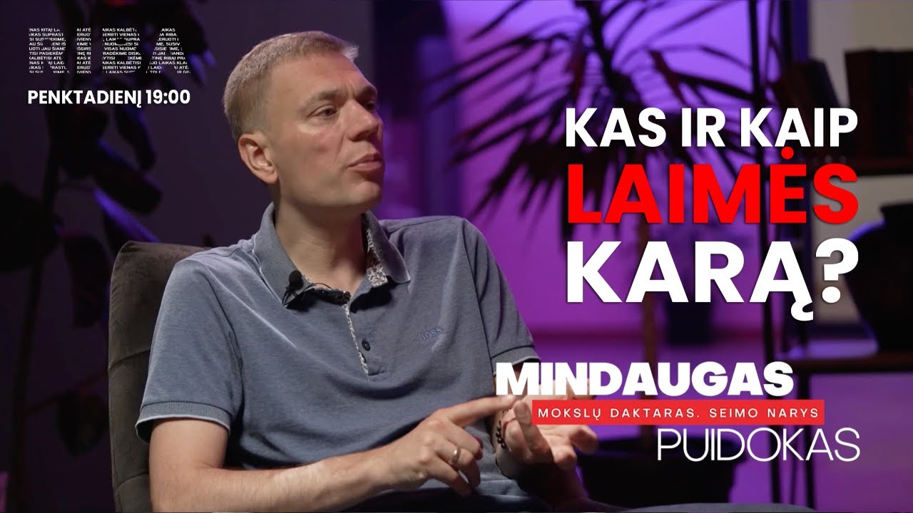 Mindaugas Puidokas laidoje "Riba" - Kada Putinas puls Lietuvą?