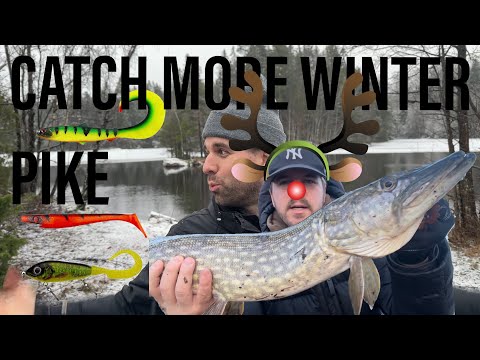 TOP 3 BAITS FOR WINTER PIKE FISHING