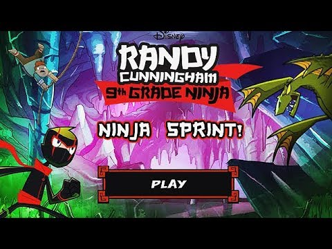 Randy Cunningham: 9th Grade Ninja - NINJA SPRINT [Disney Games] Video