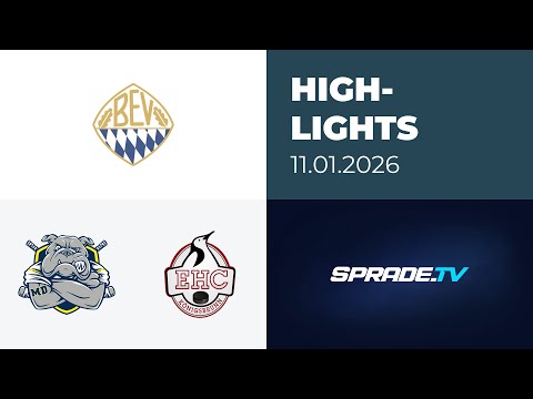 January 11, 2026 - Highlights - Schweinfurt Mighty Dogs vs. EHC Königsbrunn