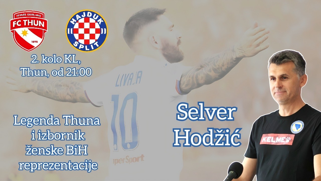Selver Hodžić, legenda Thuna ❤️💙 najava utakmice 🤍 Prgavi podcast