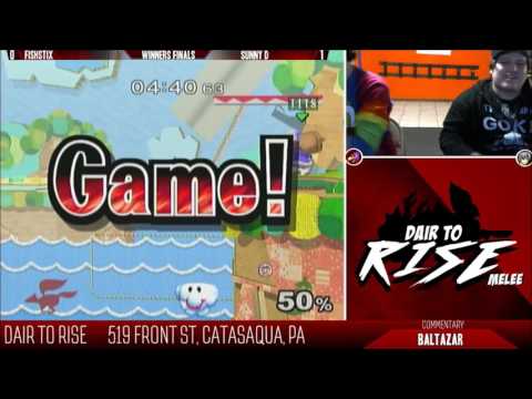 DtR 8 Melee Singles - Fishstix (Ice Climbers, Marth) vs. BBM | Hero (Fox) - Grand FInals
