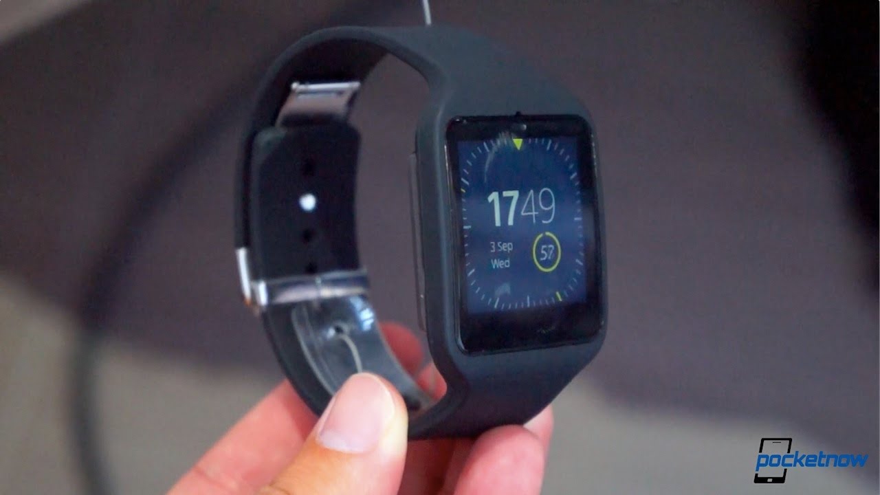 Умные часы Sony SmartWatch 3 SWR50, зелёные