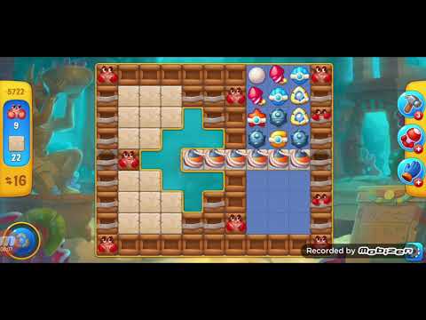 ♡ fishdom gameplay/ level 5722 / It is like the ads? / thank you ☆