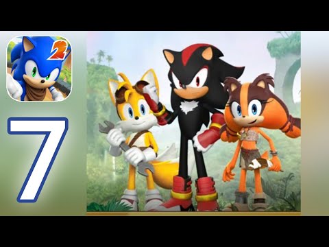 Sonic Dash 2: Sonic Boom - Gameplay Walkthrough Part 7 - Shadow Unlocked (iOS, Android)