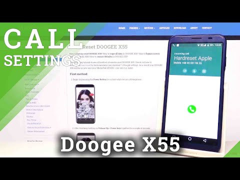 All Incoming Call Options on Doogee X55 - Short Video Presentation
