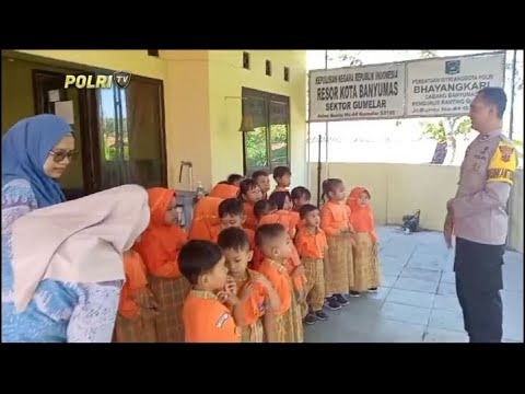 POLRESTA BANYUMAS KEGIATAN POLISI SAHABAT ANAK