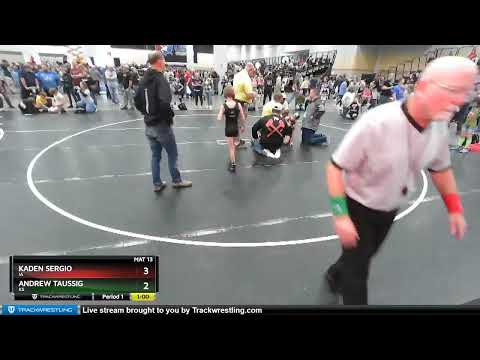 67 Lbs Cons. Round 2 - Kaden Sergio, IA Vs Andrew Taussig, KS Cc5d