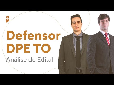 Defensor DPE TO - Análise de Edital