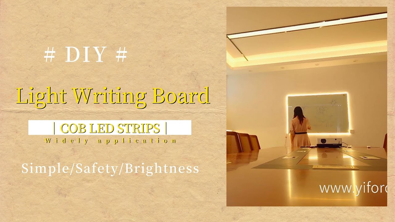 Video Tag 5 Use Cob Led Strips, Get A Good Idea Way Of Decoration