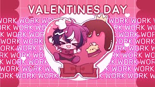 WORKING ON VALENTINES...! 😭【NIJISANJI  EN | Doppio Dropscythe】