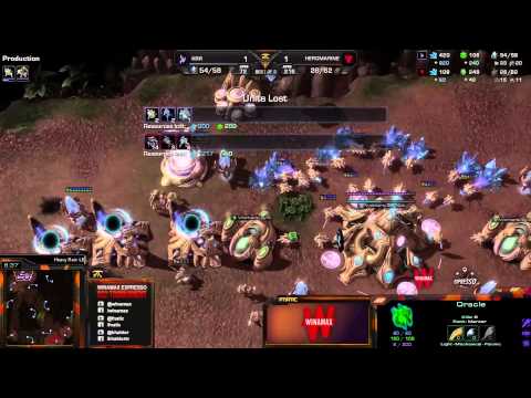 HeroMarine vs. Krr - Game 3 - Winamax Finals - StarCraft 2