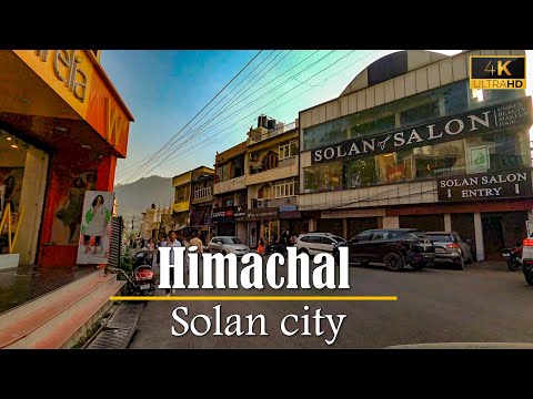 4K Drive through Solan city | Himachal Pradesh