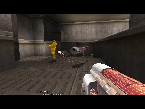purri vs David - Quake 2 duel - q2dm1 "The Edge" - 22.01.2017