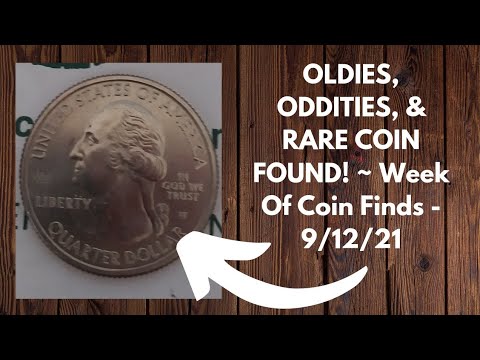 RARE COIN, ODDITIES, & OLDIES | Coin Hunting Recap | #WeekOfCoinFinds | Starting 9/6/21