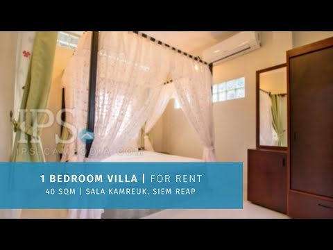 1 Bedroom House For Rent- Sala Kamreuk, Siem Reap thumbnail